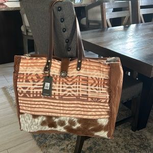 NWT! Myra boho/western weekender bag!